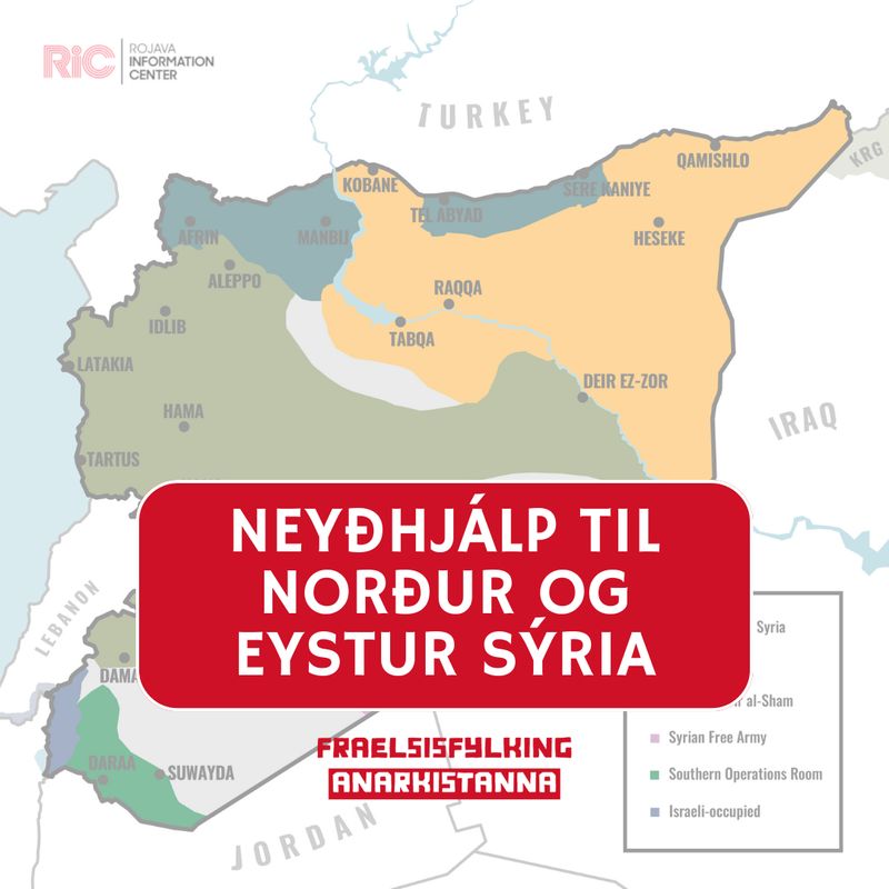 Neyðhjálp til norður og eystur sýria